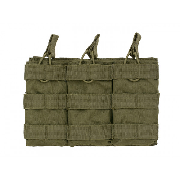MODULAR OPEN TOP TRIPLE MAG POUCH FOR 5.56 - Olive [8FIELDS]